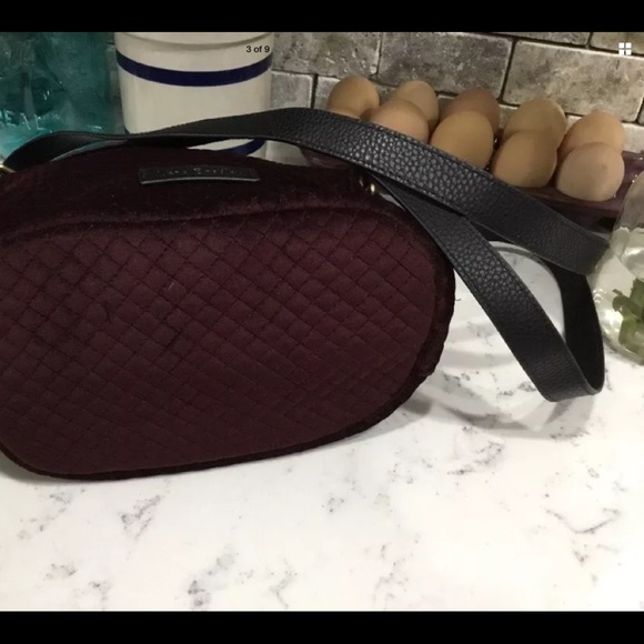 Vera Bradley Carson Mini Hobo Velvet Crossbody - Picture 6 of 8